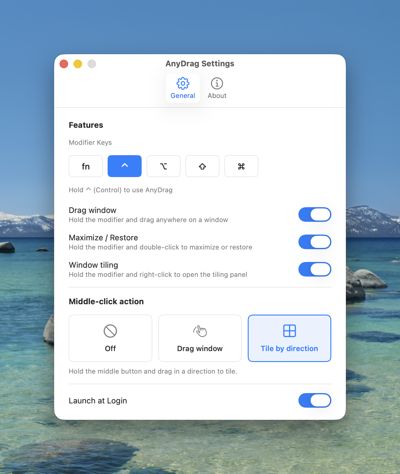 AnyDrag screenshot 1